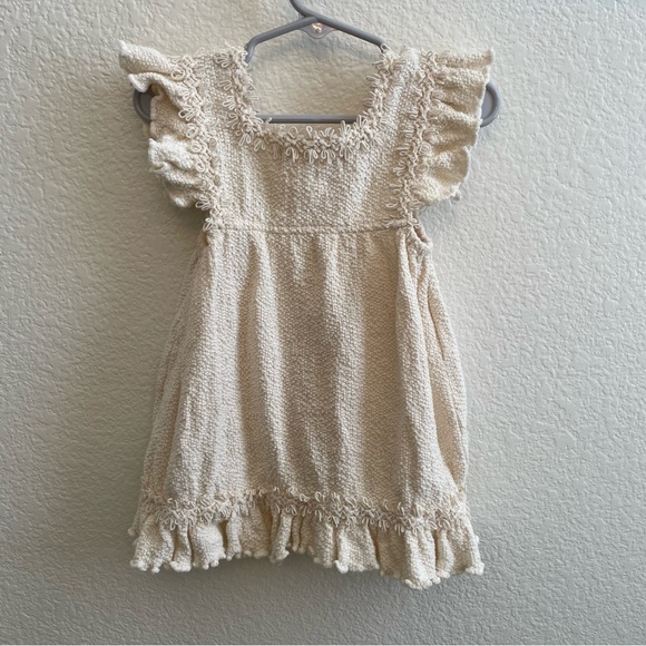 Artesanias Alania Hand-embroidered Peruvian Cotton Knit Dress 2T - Picture 4 of 7